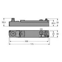 Turck SDPB-10S-1002 6824446 Sensor/Aktorbox aktiv 1St.