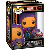 Funko POP! Marvel - Kate Bishop W/Lucky The Pizza Dog - (Blacklight) - Ms. Marvel - Vinyl-Sammelfigur - Geschenkidee - Offizielle Handelswaren - TV Fans - Modellfigur Für Sammler