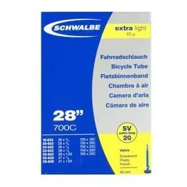 Schwalbe Schlauch Nr. 20 28 Zoll Sclavenradventil