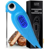 Bratenthermometer Fleischthermometer Grillthermometer - Sofortiges Auslesen Digital Thermometer Kochen Celsius/Fahrenheit - Küchenthermometer mit Faltbar Sonde für Braten Grillen BBQ Backen Steak Meat