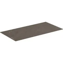 Ideal Standard Conca Keramik-Waschtisch-Platte T3971DI Ausladung 50,5cm, 100 x 50,5 x 0,6 cm, Pietra Grau