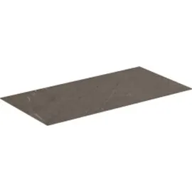 Ideal Standard Conca Keramik-Waschtisch-Platte T3971DI Ausladung 50,5cm, 100 x 50,5 x 0,6 cm, Pietra Grau