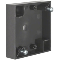 Berker 911522525 Aufbau-Gehäuse flach AP Integro Flow, anthrazit glänzend