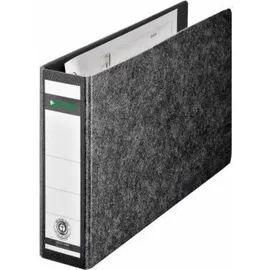 Leitz Wolkenmarmor-Ordner DIN A5 55 mm Schwarz