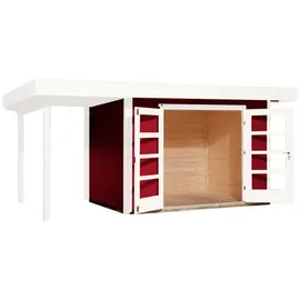 Weka Designhaus 126 A Gr.2 4,42 x 3,01 rot Doppeltür