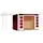 Weka Designhaus 126 A Gr.2 4,42 x 3,01 rot Doppeltür