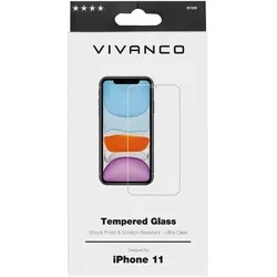 Vivanco 2D Displayschutzglas für iPhone 11