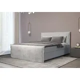 B&B Home Boxspringbett Boro 180x200 cm – mit Bettkasten