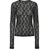 Pieces Pchazel Ls Lace Top Noos - L