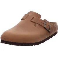 Birkenstock Unisex Erwachsene Clogs Boston Geöltes Nubukleder schmal - 44 EU Schmal