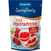 Nordzucker AG Sweet Family 1-2-3 Fruchtaufstrich
