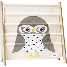 3 Sprouts Kinderbücherregal Eule beige
