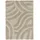KADIMA DESIGN Hochflor-Teppich aus 100% recyceltem Polyester, handgeschnitzt & umweltfreundlich – "Nadd". Naturfarben, 80x150 cm Kadima Design