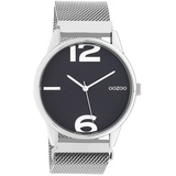 Oozoo Damen Armbanduhr Timepieces Analog Metall silber UOC10866 - Silber