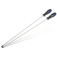 TOOLTECH Schraubendreher, extra lang 450mm, PH2 + SL6