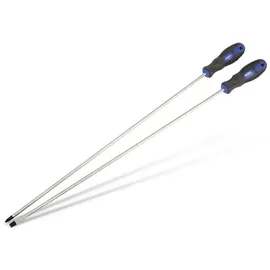 TOOLTECH Schraubendreher, extra lang 450mm, PH2 + SL6