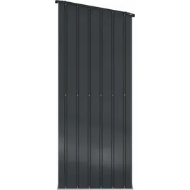 vidaXL Gartenhaus 1,54 x 0,86 m Anthrazit