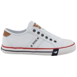 Mustang Damen Slip-On Sneaker Weiß 41
