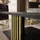 lookway Saphira Gold Schwarz Marmor 100 x 40 x 60 cm