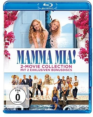 Mamma Mia! / Mamma Mia! Here we go again  (+ 2 Bonus-Discs) [Blu-ray] (Neu differenzbesteuert)