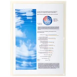 Exacompta Selbstklebetaschen, DIN A4, kristall transparent