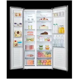 Hisense RS677N4ACC Side-by-Side (519 l, 1786 mm hoch, Edelstahl)