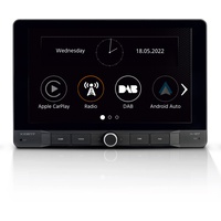 XZENT X-127 1-Din Autoradio, Multimediasystem mit 9“ /22,9 cm Touchscreen, Mediencenter mit DAB+, USB, UKW, Apple CarPlay, Android Auto, für PKWs oder Reisemobile