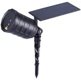 Ultron Solarleuchte Metall IP65 Schwarz