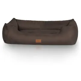 Knuffelwuff Hundebett Dreamline XL 105 x 75 cm braun
