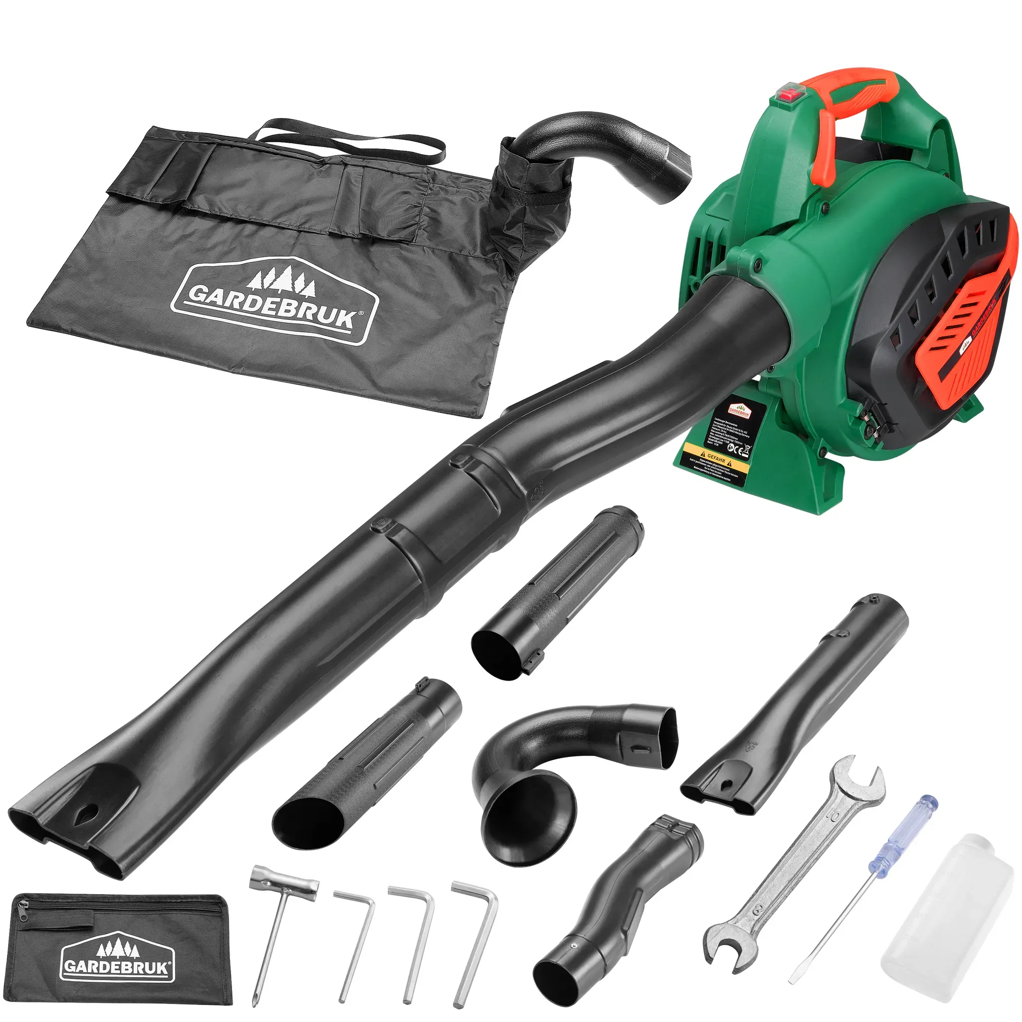 Petrol leaf vacuum 3in1 with 45L collection bag