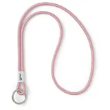 Pantone Design-Schlüsselband Key Chain Long | Schlüsselanhänger robust und Farbenfroh | lang | Light Pink 182 | rosa