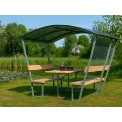 Gartenpavillon Tulipano 4mm