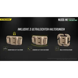 Nitecore NU06 MI Mobile Kleinleuchte LED