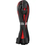 CableMod PRO ModMesh 12VHPWR auf 3X PCI-e Kabel - 45cm, schwarz/rot