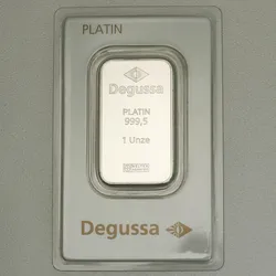 Platinbarren 1oz DEGUSSA (Pt)