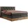 MKS Boxspringbett 160 x 200 cm H4 Dunkelgrau