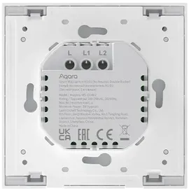 Aqara Smart Wall Switch H1, 2-fach, Funkschalter (WS-EUK02)