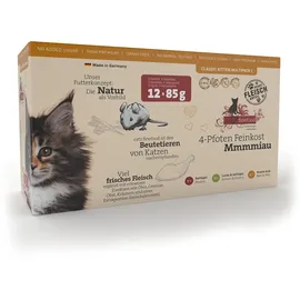 Catz Finefood Kitten Multipack I Katzenfutter nass 12 x 85 g