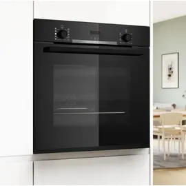Bosch Herdset Hydrolyse Teleskopauszug + Induktionskochfeld CombiZone autark 60 cm