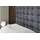 altdecor Boxbett, mit H3-Matratze und Lattenrost - VIONE - 160x200 Dunkelgrau