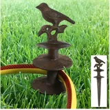 Spetebo Umlenkpflock 6er Set gusseisen dunkelbraun