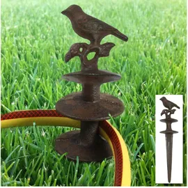 Spetebo Umlenkpflock 6er Set gusseisen dunkelbraun