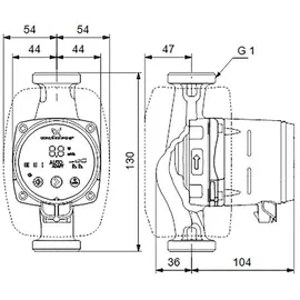 Grundfos Alpha2 15-60 130 mm