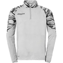 Uhlsport Goal 25 Trainingspullover Schwarz/Grau S