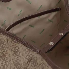 GUESS Victtoria Shopper Tasche 40 cm braun