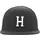 MSTRDS Letter Snapback schwarz L