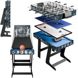 Juskys 5 in1 Spieltisch Ballzauber