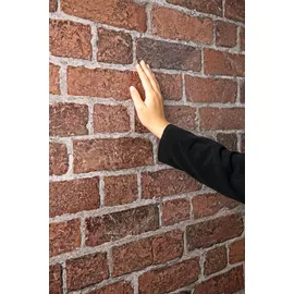 EGGER Wandpaneel DecoWall Wismar Backstein rot 3 St. 125 x 66 x 1,2 cm