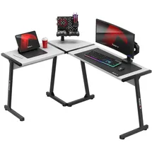 huzaro Eckschreibtisch Hero 6.0 Weiß