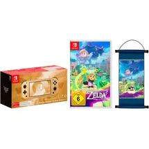 Nintendo Switch Lite gold + Hyrule-Edition + The Legend of Zelda: Echoes of Wisdom